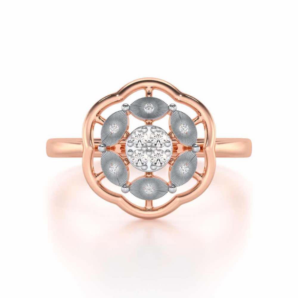Wonderous Silver Ring - Rose Gold - Image 4