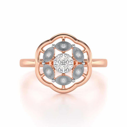 Wonderous Silver Ring - Rose Gold - Image 4