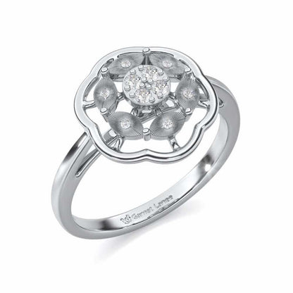 Wonderous Silver Ring - White Gold - Image 1