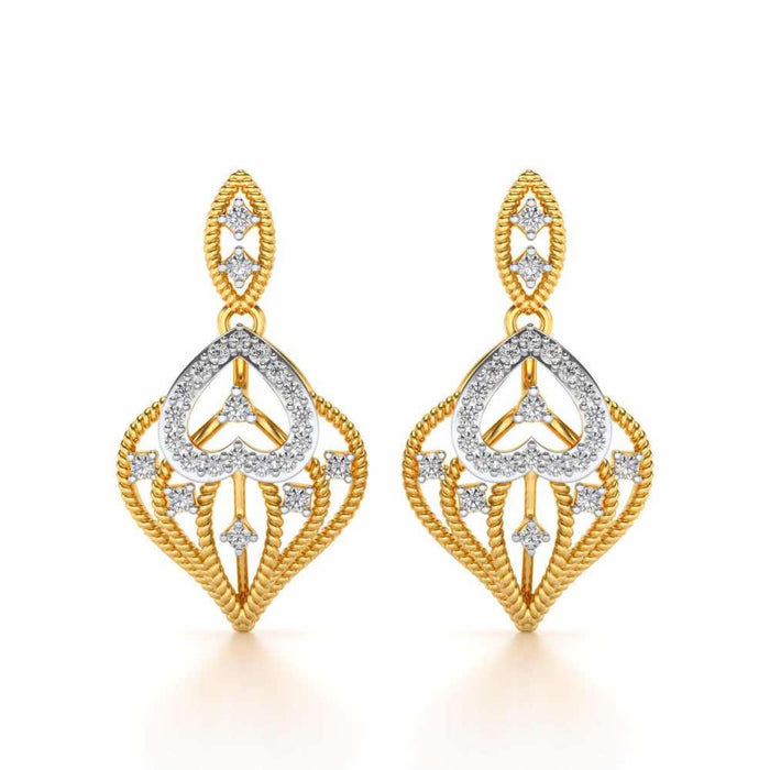 Wow-Factor Drops Earrings - Yellow Gold - Image 1