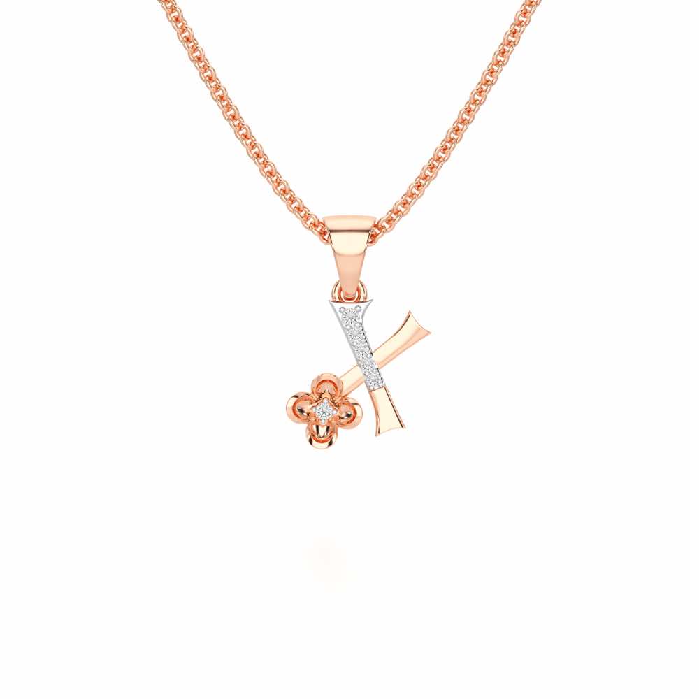 X-Glint Silver Pendant