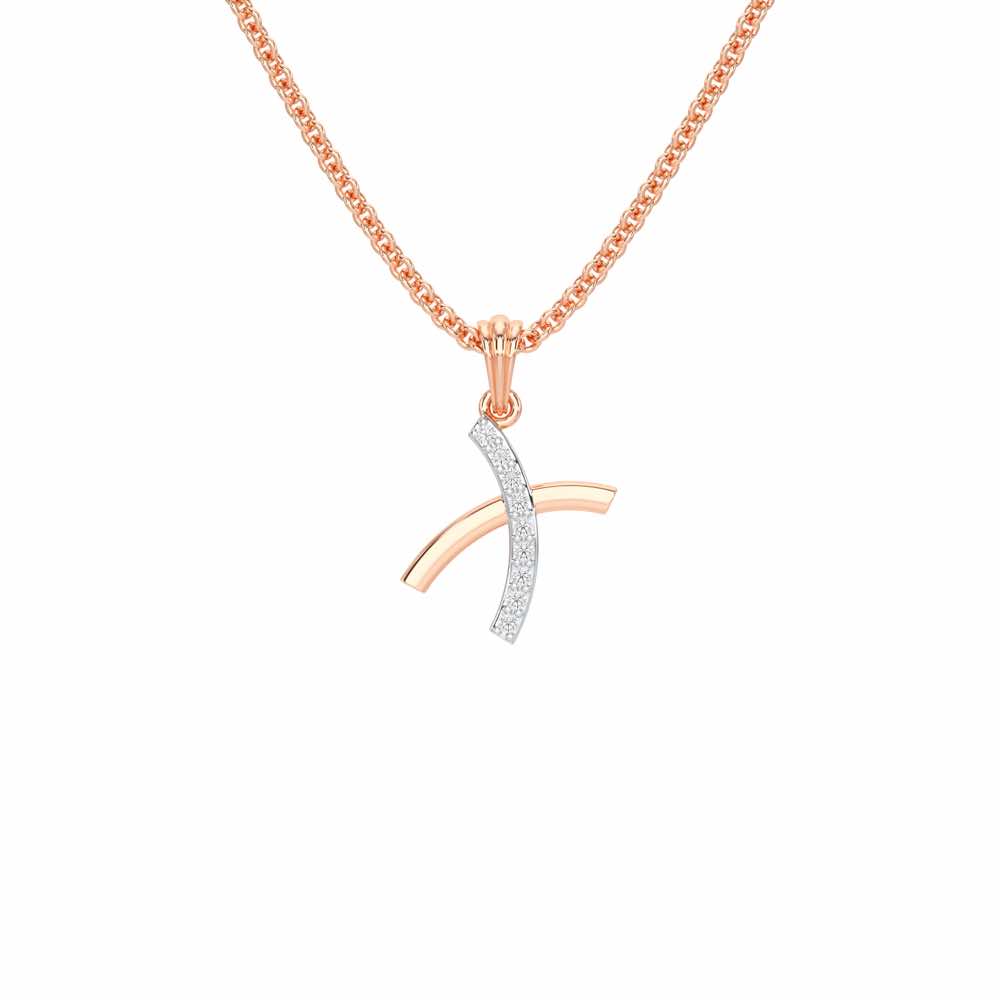 X-Luke Silver Pendant