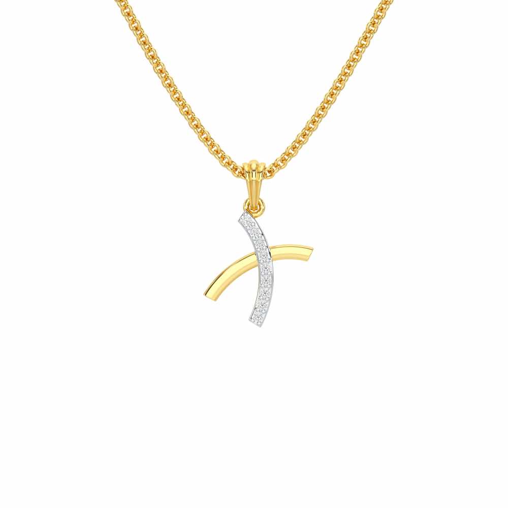 X-Luke Silver Pendant