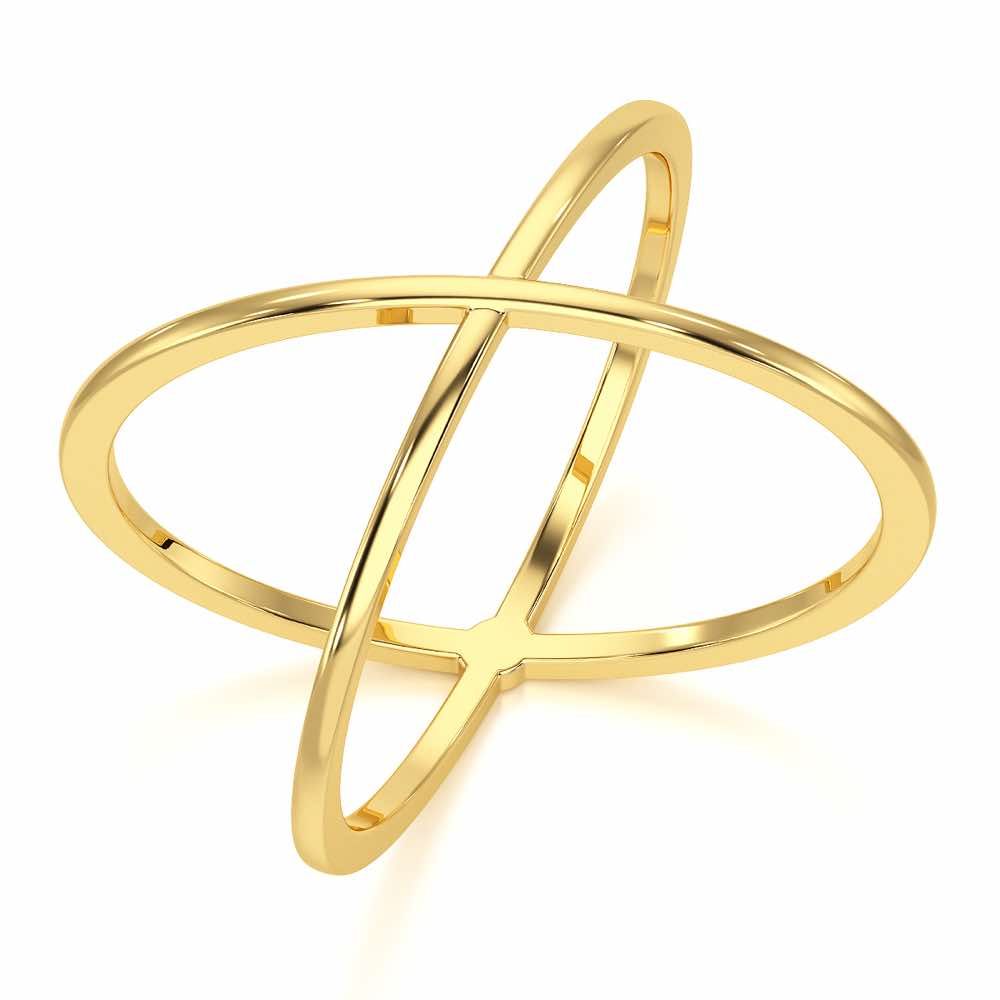 Lush Loops Women Ring - Yellow Gold - Image 1