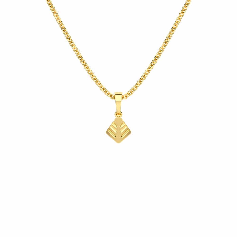 Silk Shine Gold Pendant - Yellow Gold - Image 1