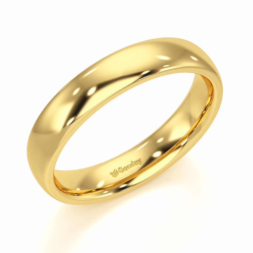 Forever Her Silver Ring For Women - Yellow Gold - Image 1