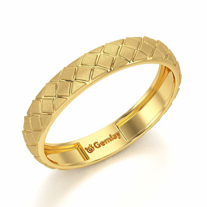 Marie Silver Ring - Yellow Gold - Image 1
