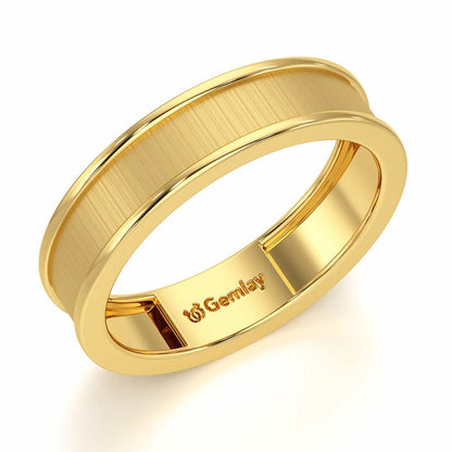 Camille Silver Ring - Yellow Gold - Image 1