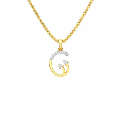 Radiant Show Silver Pendant - Yellow Gold - Image 1