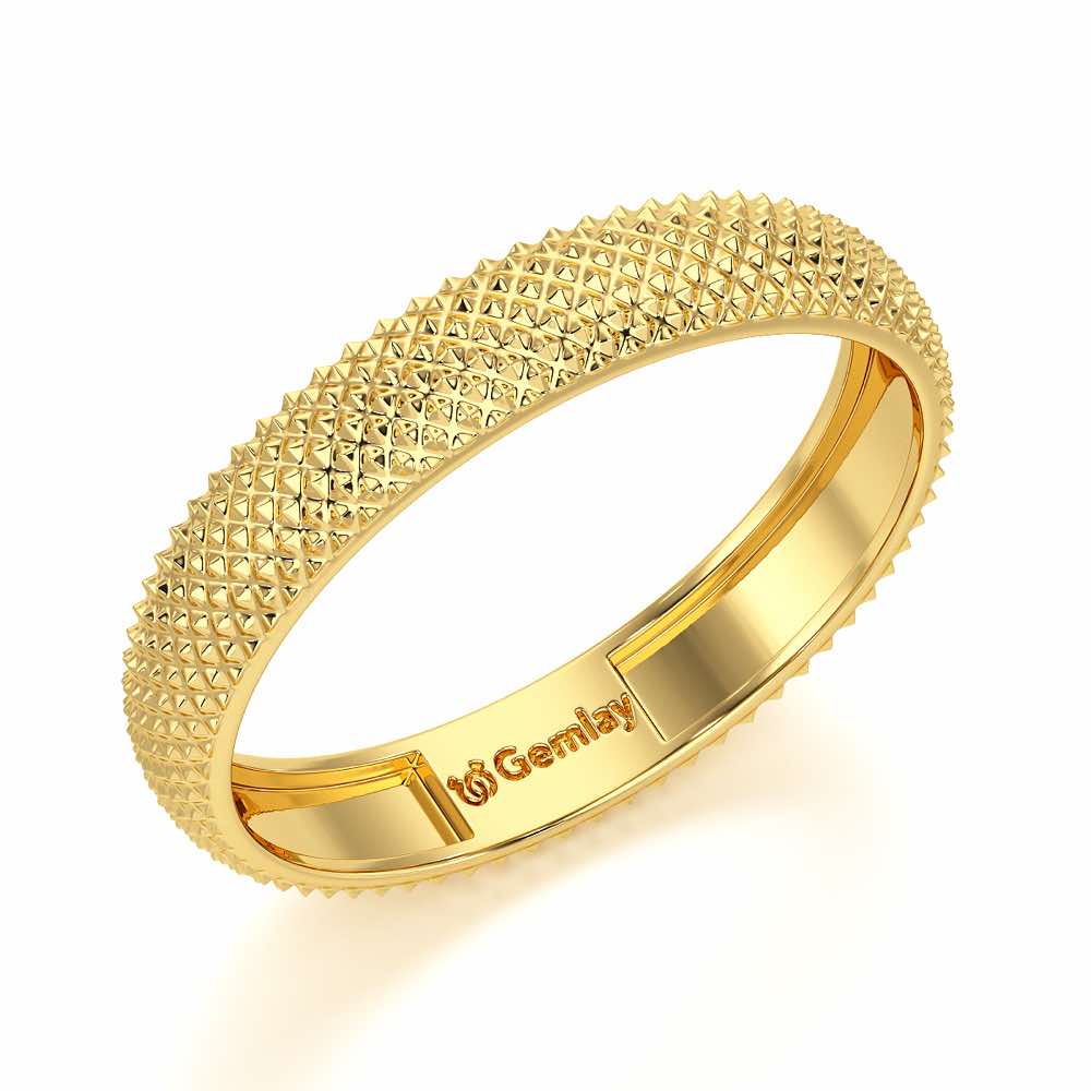 Melis Silver Ring - Yellow Gold - Image 1