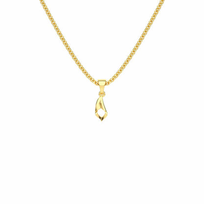 Fin Shine Gold Pendant - Yellow Gold - Image 1
