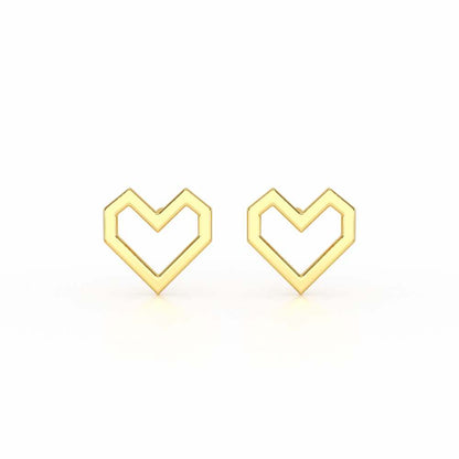 Lush Looplets Silver Earrings - Yellow Gold - Image 1