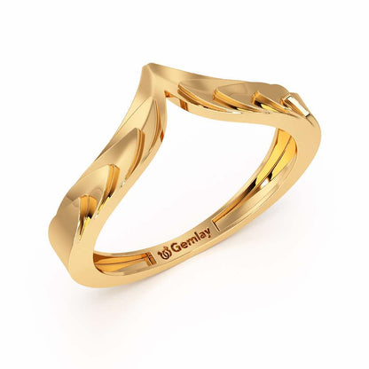 Eleanor Silver Ring - Yellow Gold - Image 1