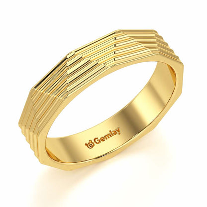 Sienna Silver Ring - Yellow Gold - Image 1