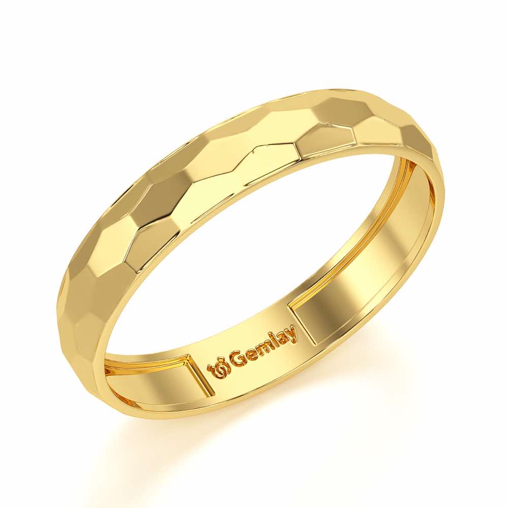 Seraphina Silver Ring - Yellow Gold - Image 1
