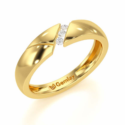 Merry Fair Silver Ring - Yellow Gold - Image 1