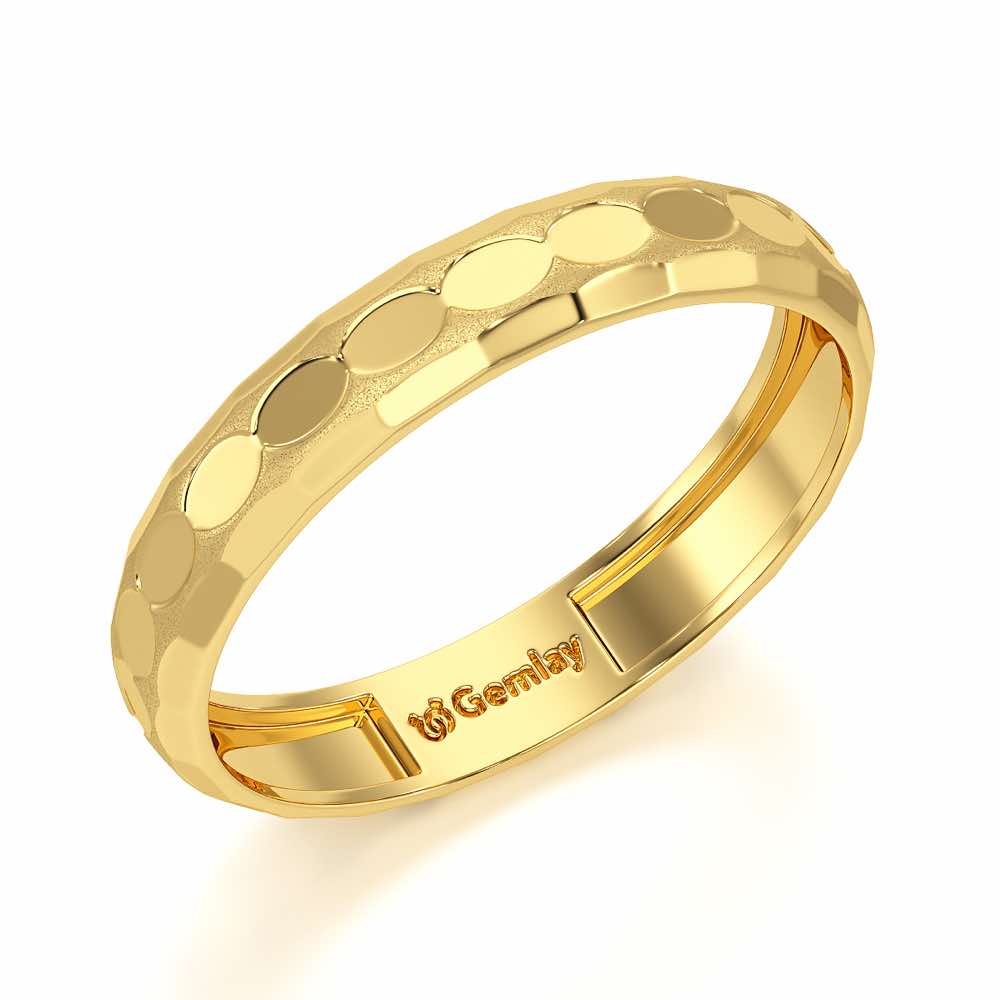 Talia Silver Ring - Yellow Gold - Image 1