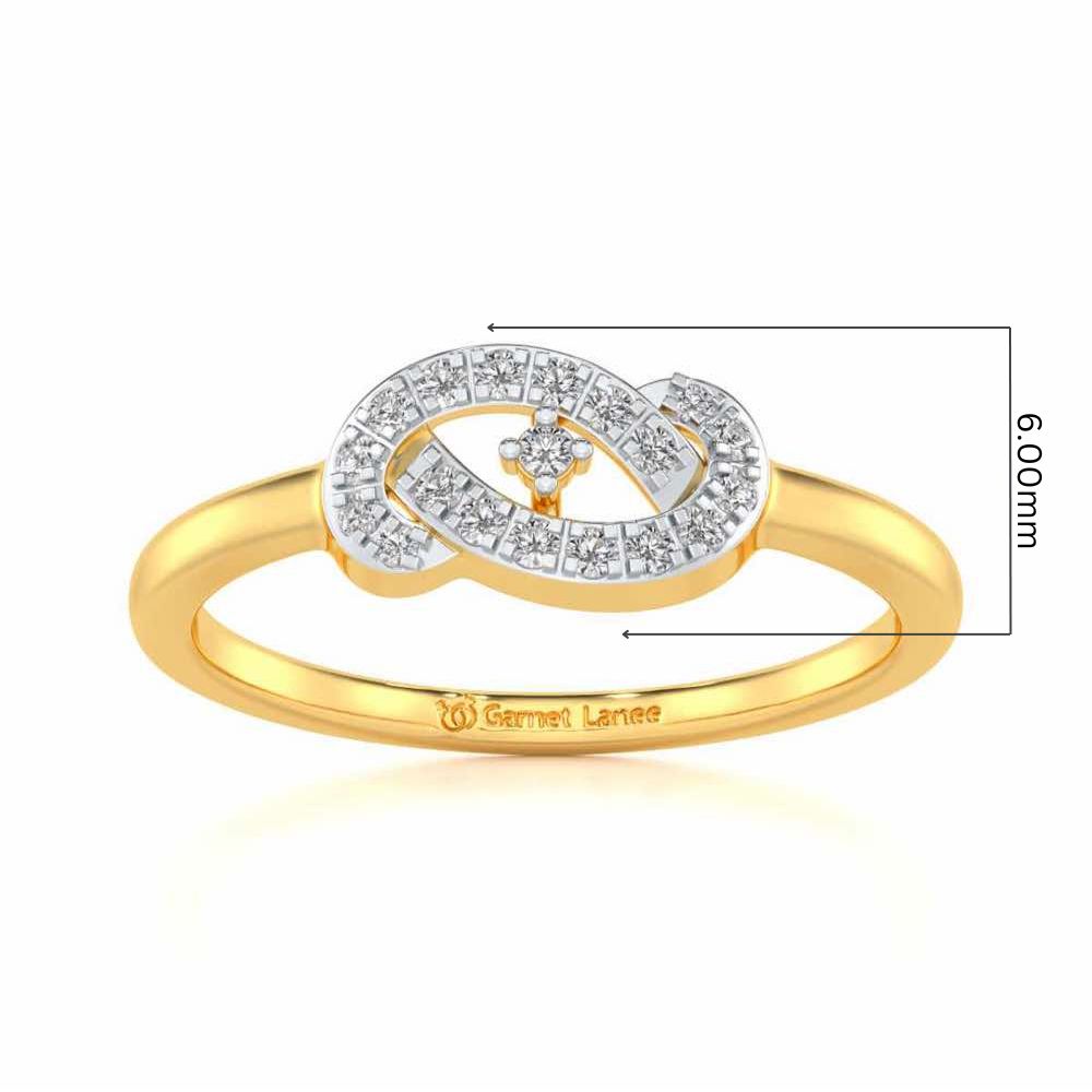 Uncanny Shine Silver Ring - Yellow Gold - Image 5
