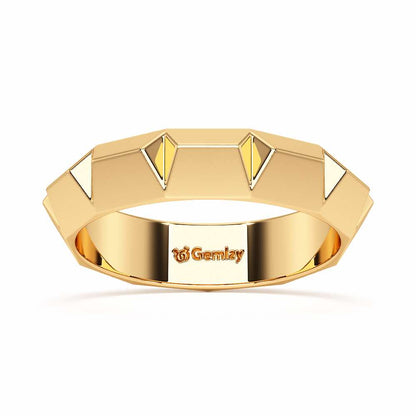 Marigold Silver Ring - Yellow Gold - Image 2