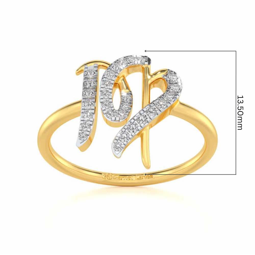 Shrewd Scorpio Silver Ring - Yellow Gold - Image 5