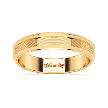 Elowen Silver Ring - Yellow Gold - Image 2