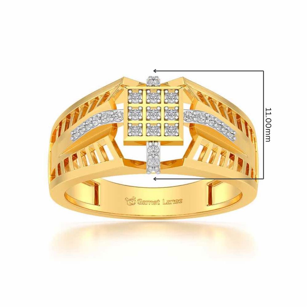 Envision Ring For Men - Yellow Gold - Image 5