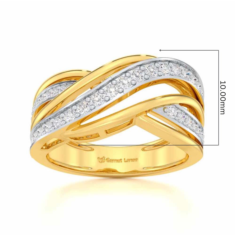 Suave Spell Silver Ring - Yellow Gold - Image 5