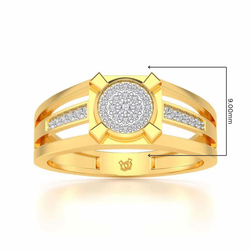 Mesmerizing Ring For Men - Yellow Gold - Image 5