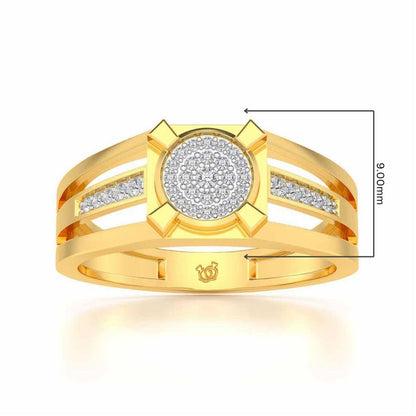 Mesmerizing Ring For Men - Yellow Gold - Image 5