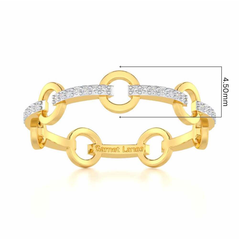 Imperial Idol Silver Ring - Yellow Gold - Image 5