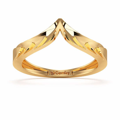 Eleanor Silver Ring - Yellow Gold - Image 2