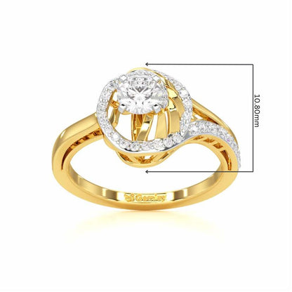 Imperial Glow Solitaire Ring - Yellow Gold - Image 5