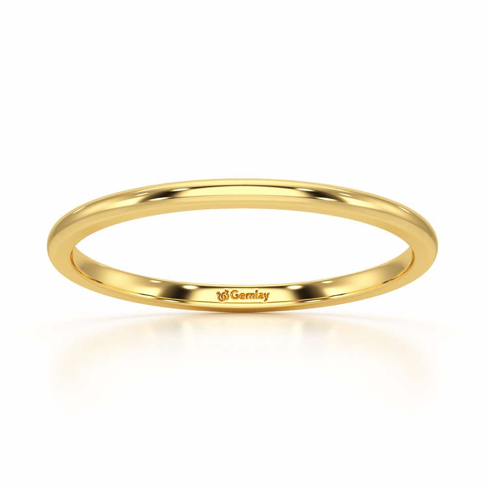 Eternal Glow Women Silver Ring - Yellow Gold - Image 2