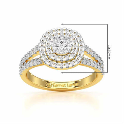 Elysian Glisten Solitaire Ring - Yellow Gold - Image 5