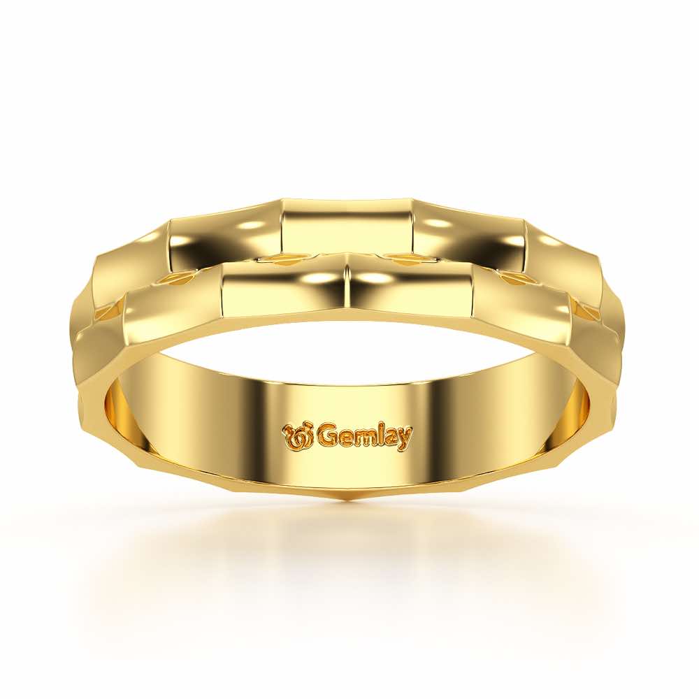 Odessa Silver Ring - Yellow Gold - Image 2