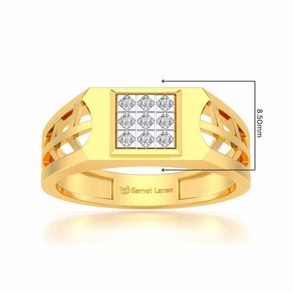 Resplendence Ring For Men - Yellow Gold - Image 5