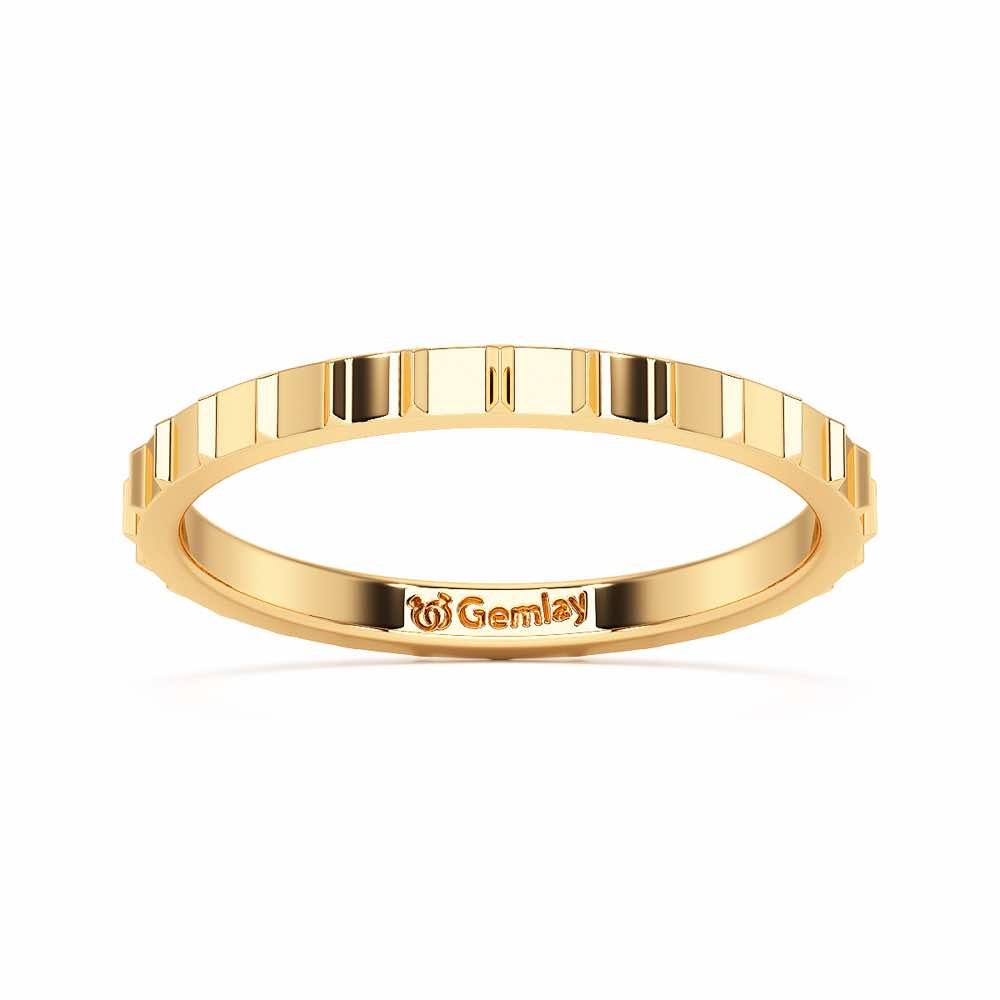 Alina Silver Ring - Yellow Gold - Image 2