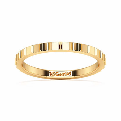 Alina Silver Ring - Yellow Gold - Image 2