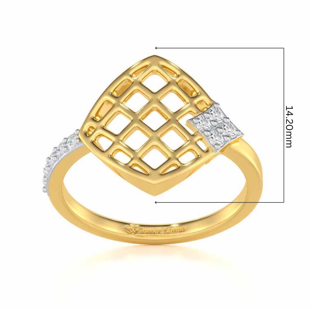 Enchanted Silver Ring - Yellow Gold - Image 5