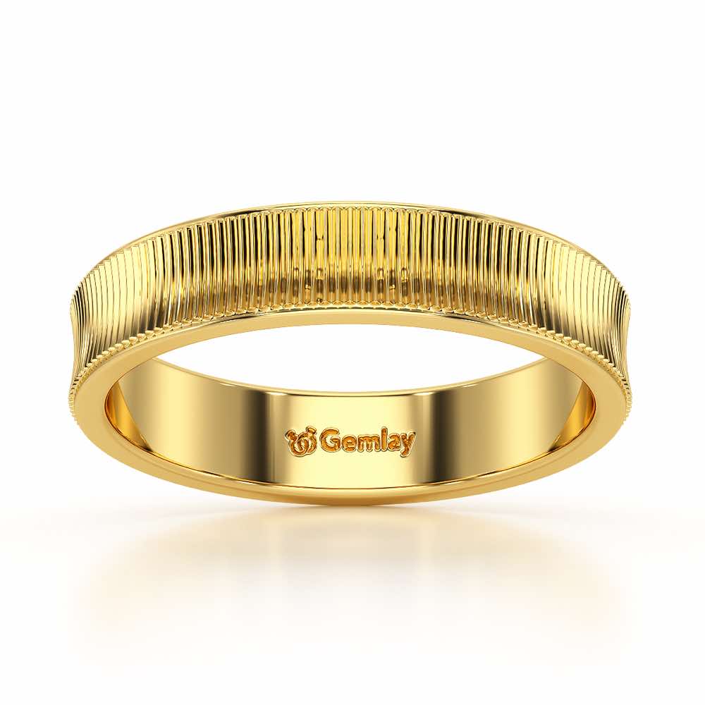 Marielle Silver Ring - Yellow Gold - Image 2