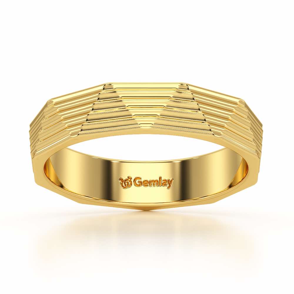 Sienna Silver Ring - Yellow Gold - Image 2