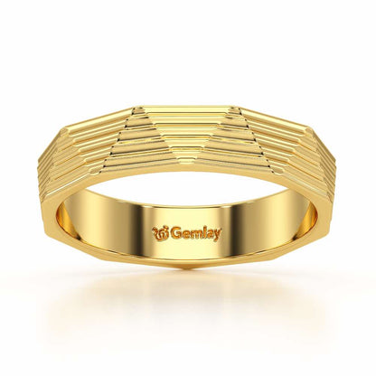 Sienna Silver Ring - Yellow Gold - Image 2