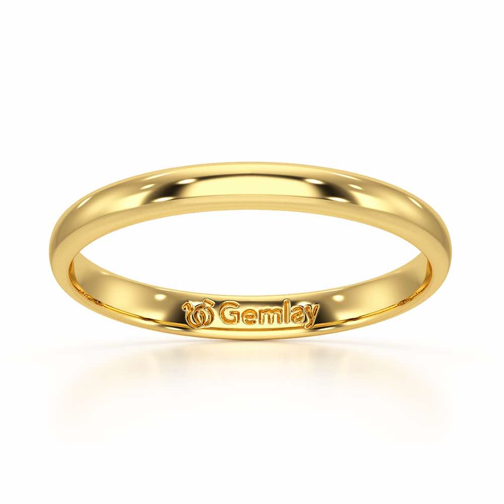 Vespera Silver Ring - Yellow Gold - Image 2