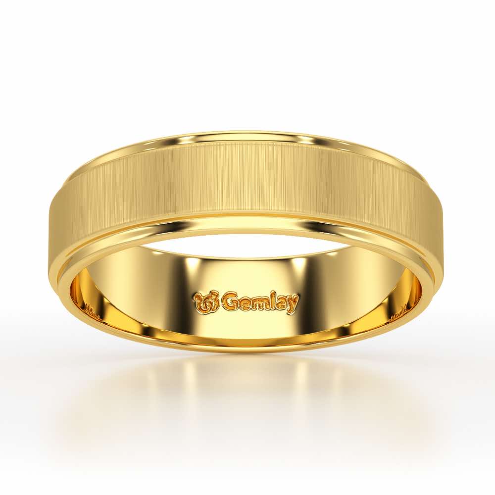 Ryker Glow Ring For Men - Yellow Gold - Image 2