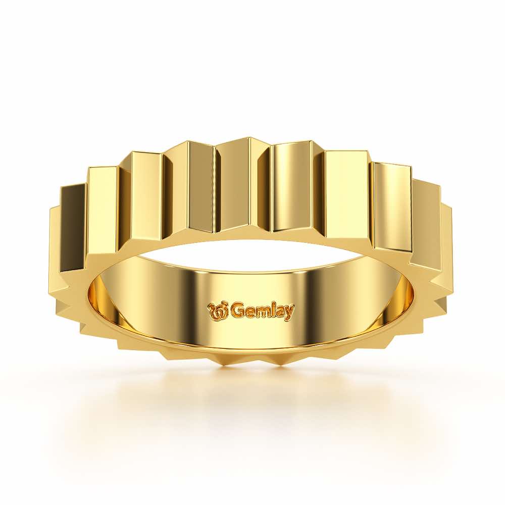 Selena Silver Ring - Yellow Gold - Image 2