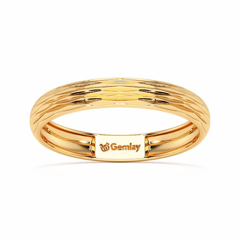 Victoria Silver Ring - Yellow Gold - Image 2