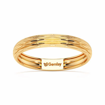 Victoria Silver Ring - Yellow Gold - Image 2