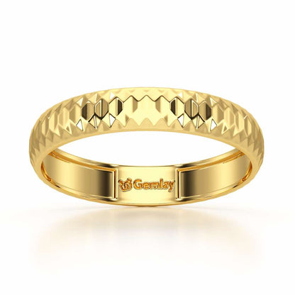 Ophelia Silver Ring - Yellow Gold - Image 2
