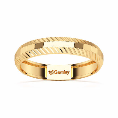 Nia Silver Ring - Yellow Gold - Image 2