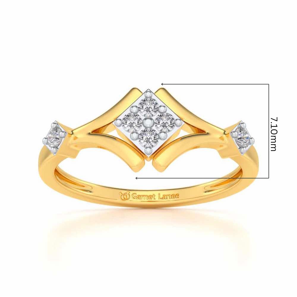 Relic Silver Ring - Yellow Gold - Image 5